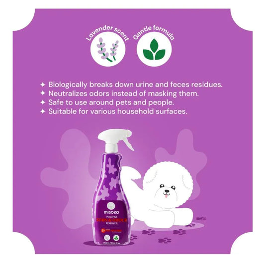 MISOKO Tahran- ja hajunpoistoaine 750 ml