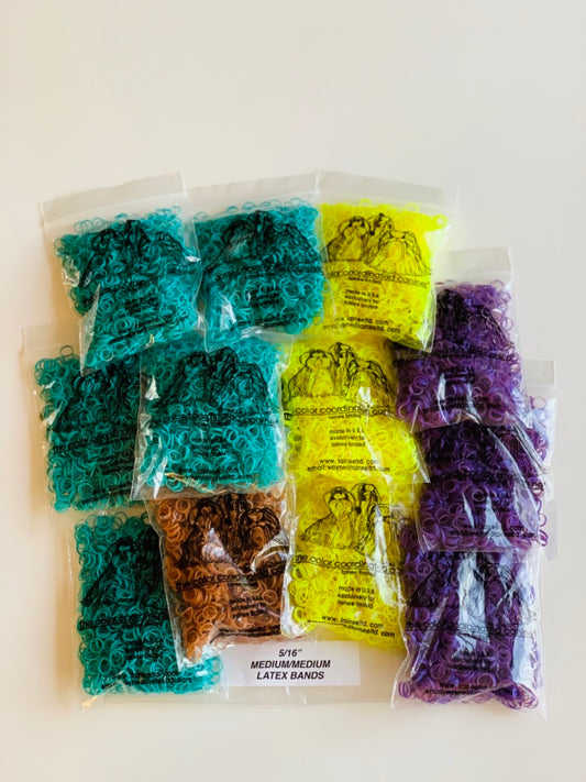 Lateksilenksut, koko M, iso pussi n. 850 kpl