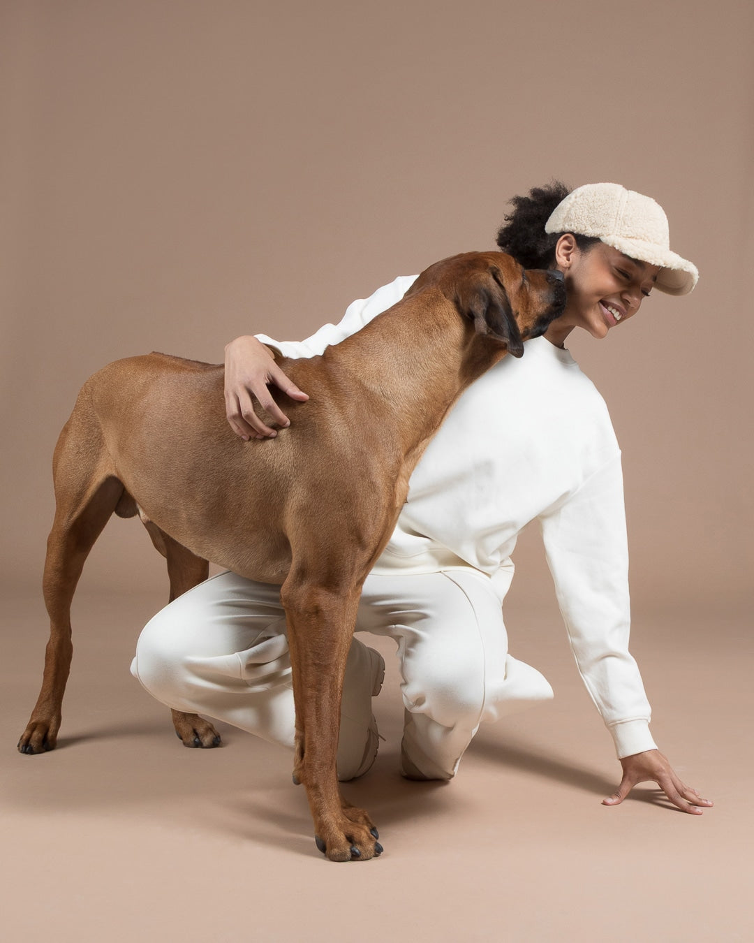 PAIKKA Sherpa Cap Taupe lippis
