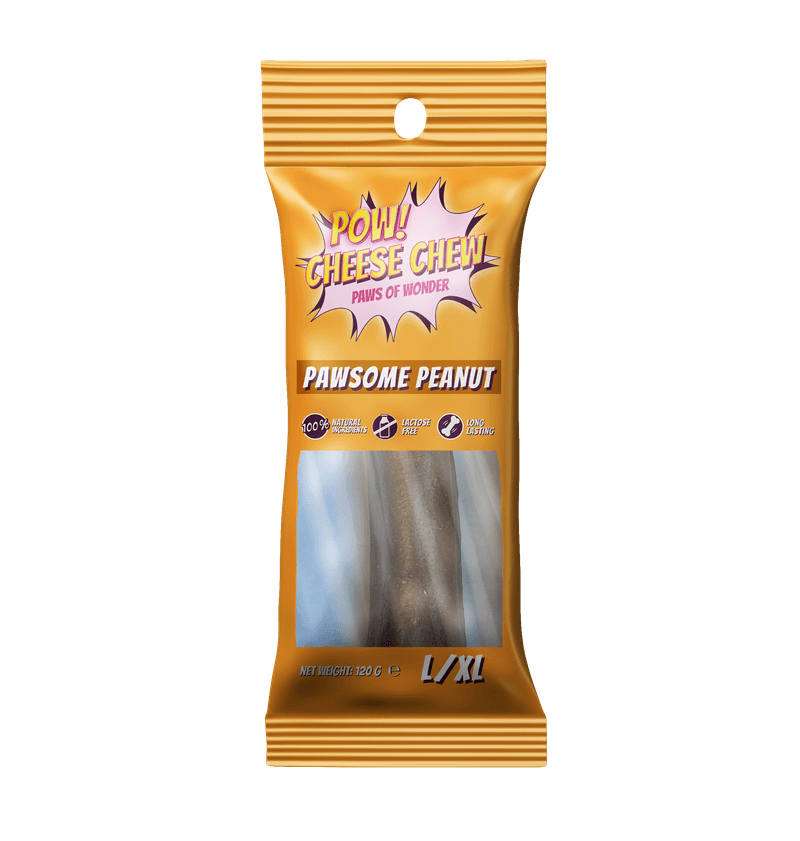 POW! Cheese Chew Powsome Peanut puruluu