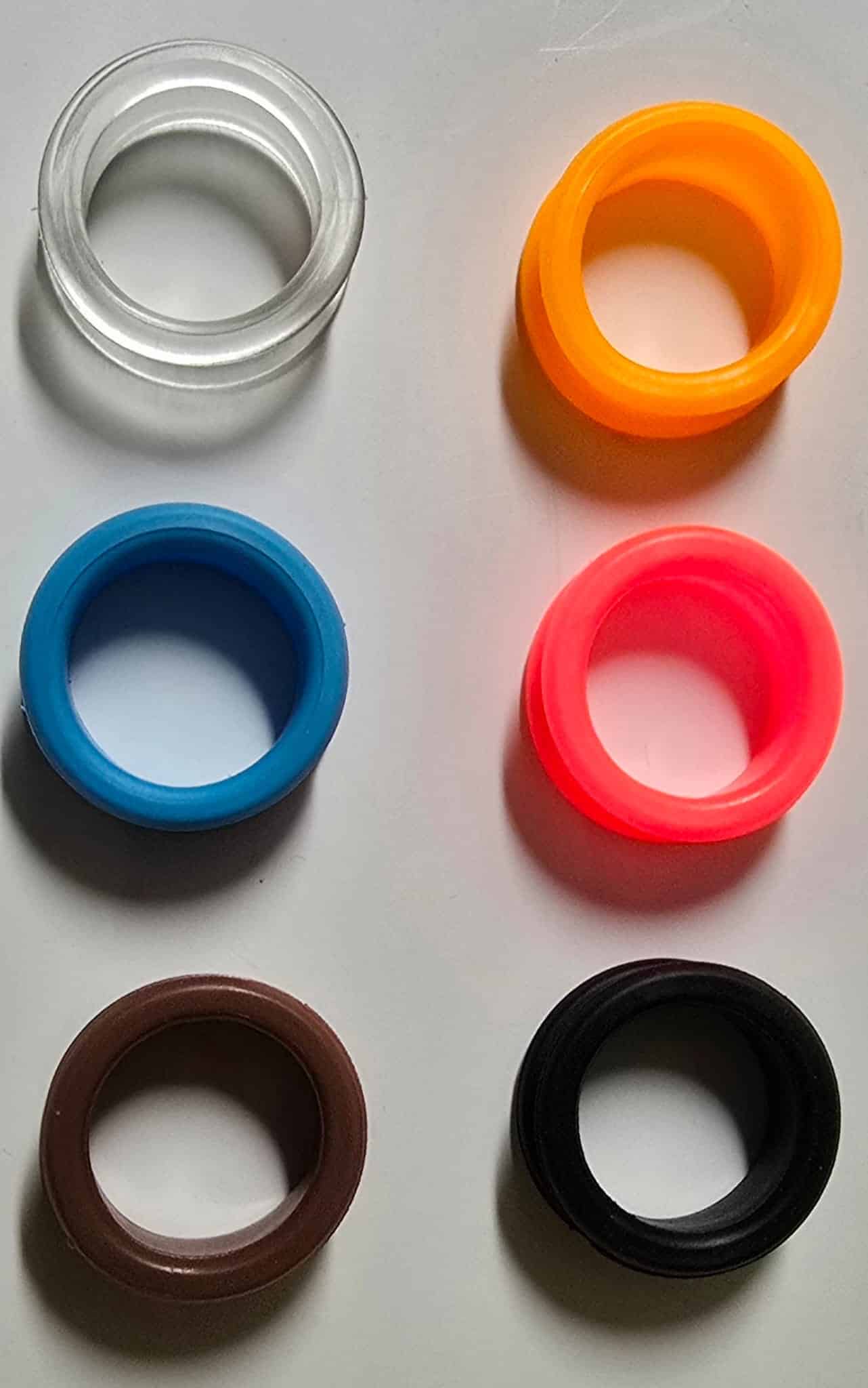 Soviterenkaat (sormikumit) trimmaussaksiin