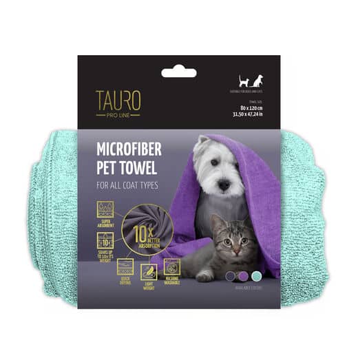 Tauro Pro Line mikrokuitupyyhe 60x90cm