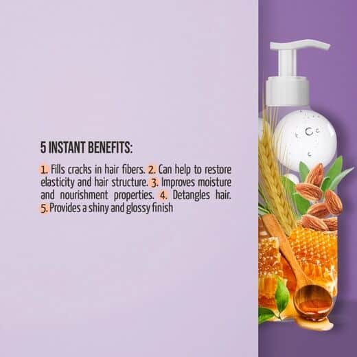 Tauro Pro Line Ultra Natural Care silottava hoitoaine, Keratin & Gloss