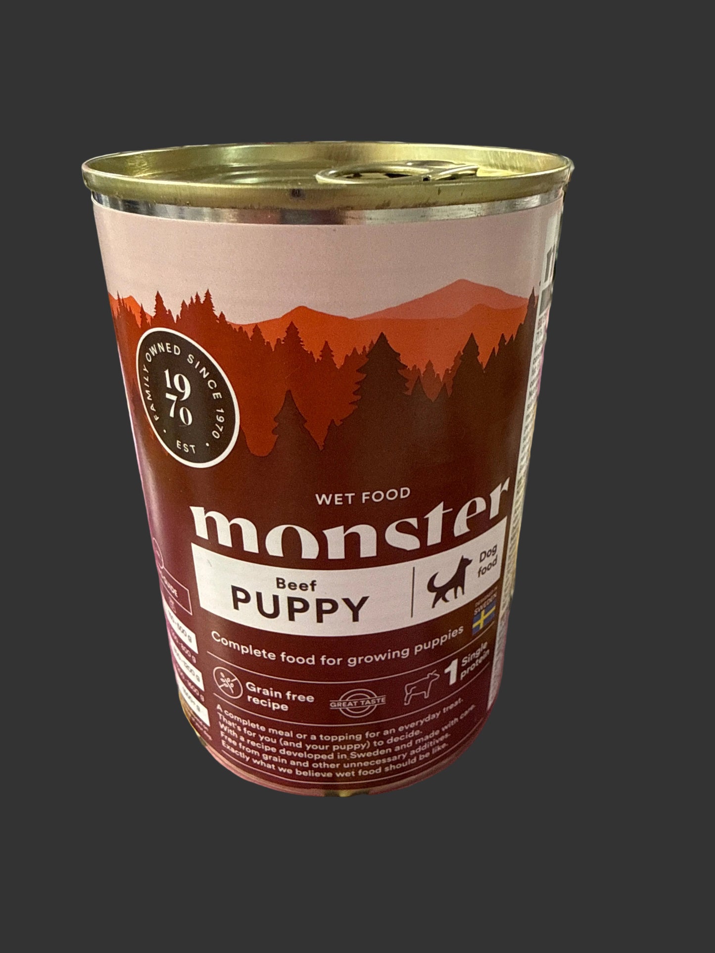 Monster Puppy Beef märkäruoka 400g