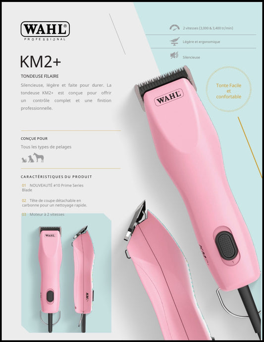 Wahl KM2+ kaksinopeuksinen trimmauskone