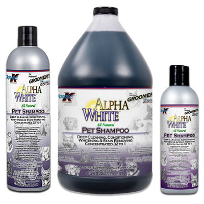 Groomer’s Edge Alpha White shampoo
