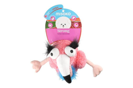 Misoko koiranlelu Pink Flamingo