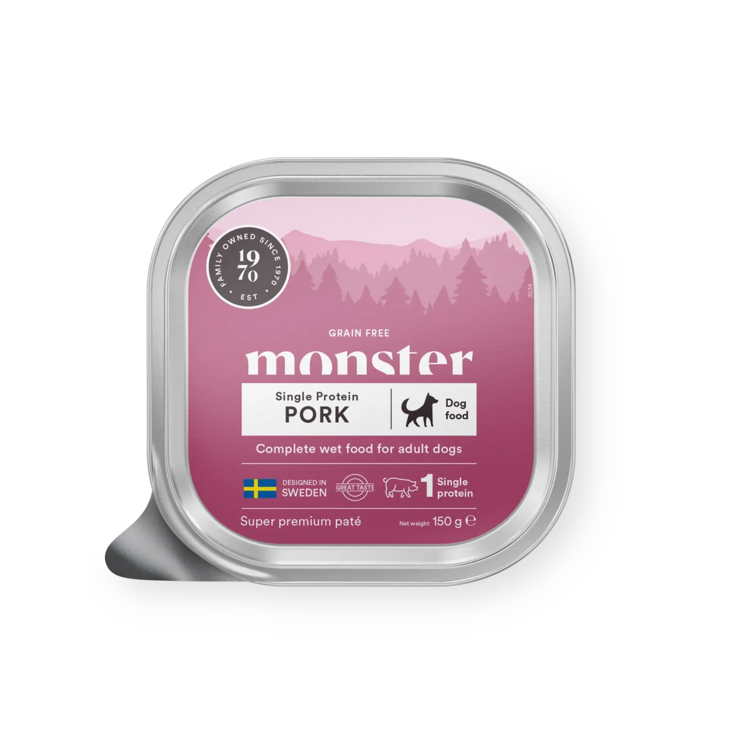 Monster Dog Adult Pork Paté, 150g