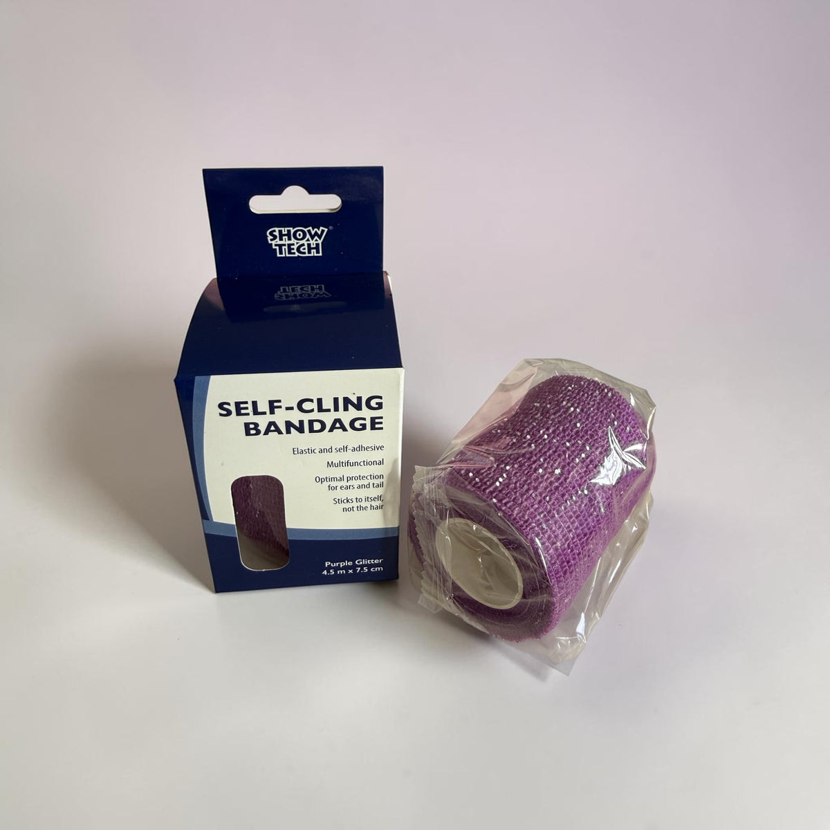 Show Tech Karvansuojateippi Glitter Violetti (7,5 cm x 4,5 m)