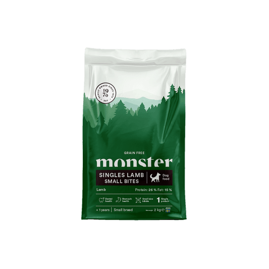 Monster Grain Free Singles Lamb XS/S