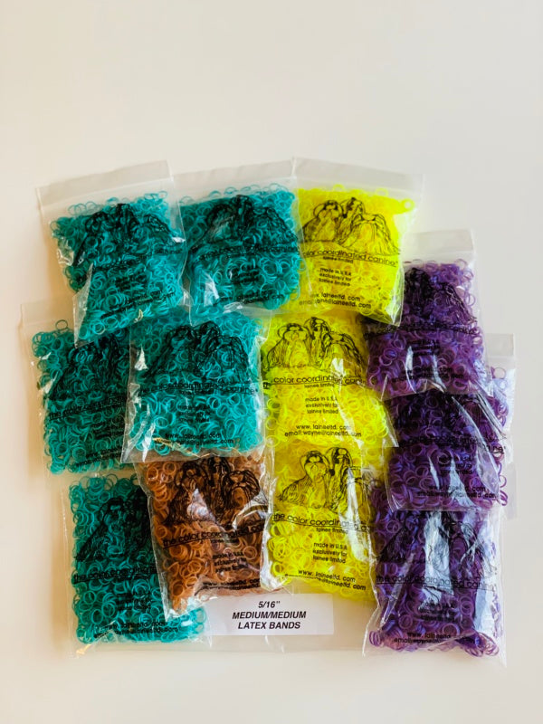 Lateksilenksut,  koko (M), pieni pussi n. 170 kpl