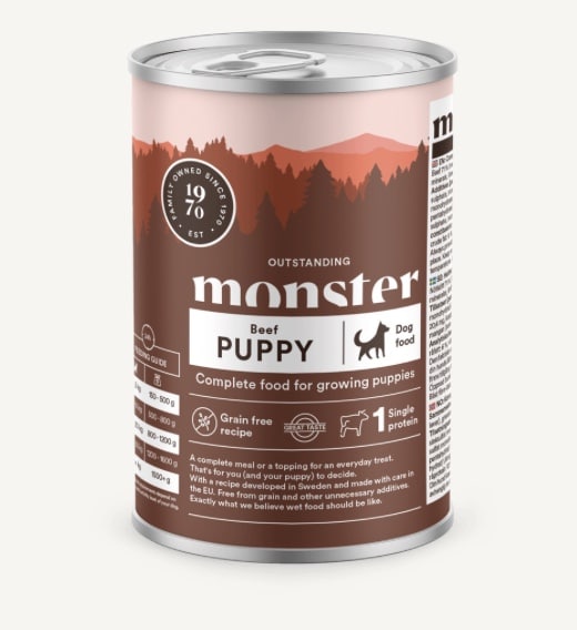 Monster Dog Puppy Beef 400g
