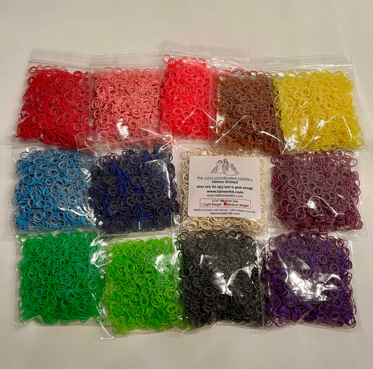 Lateksilenksut, koko M, iso pussi n. 850 kpl