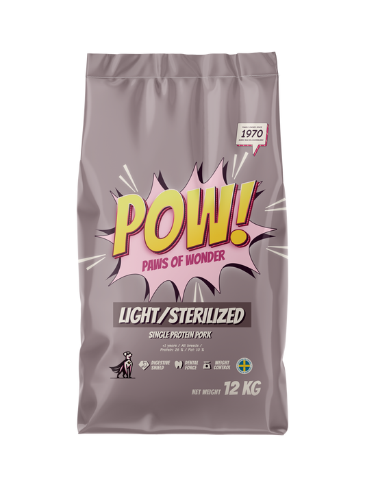 POW! Dog Light/Sterilized