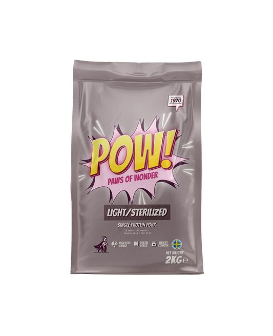 POW! Dog Light/Sterilized