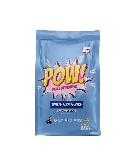 POW! Dog Adult White Fish & Rice