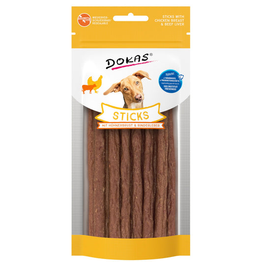 Dokas herkkutikut kananrinta-naudanmaksa 60g