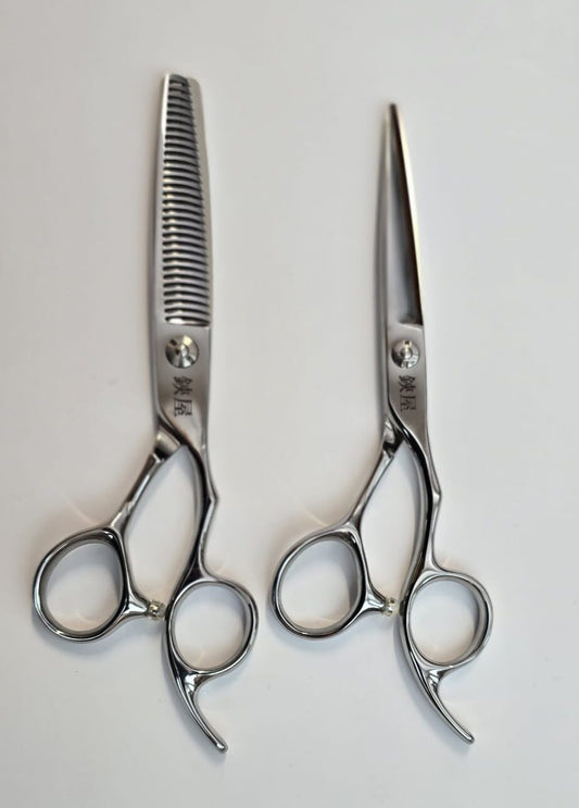 Hasamiya saksisetti, ohennus- ja suorat sakset