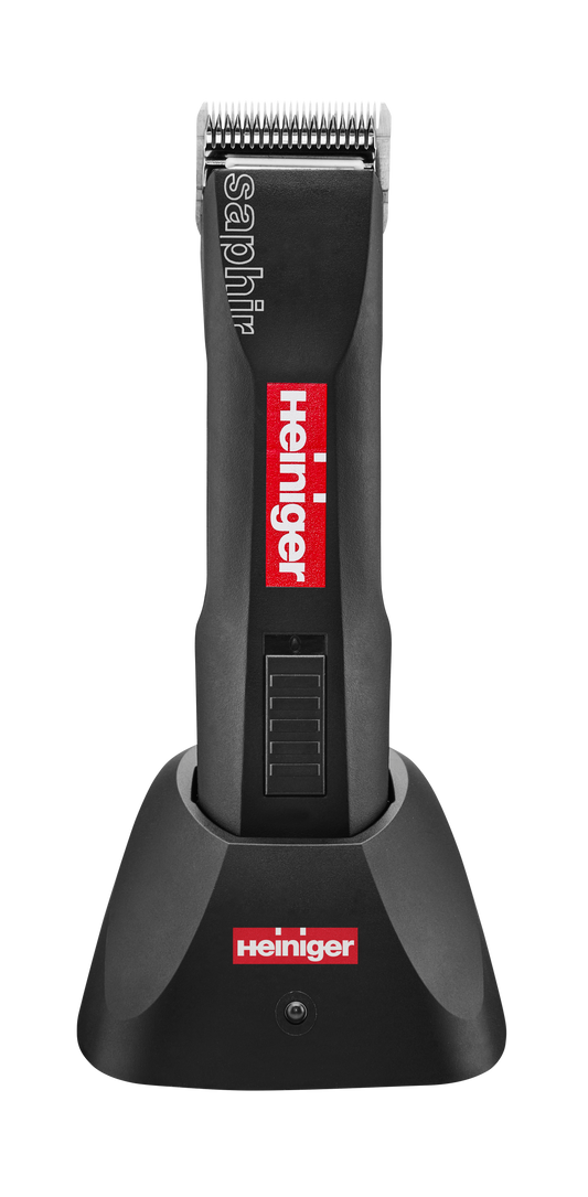 Heiniger Basic trimmauskone yhdellä Li-ion akulla ja 10-terällä