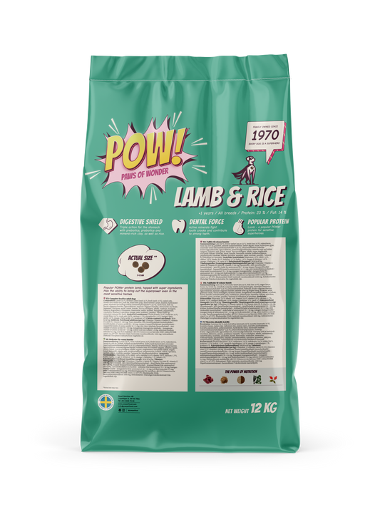 POW! Dog Adult Lamb & Rice