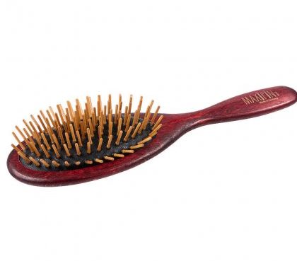 Maxipin ovaali harja 15mm puupiikeillä