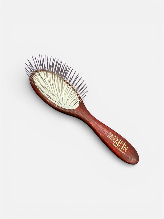 Maxipin ovaali harja 25mm metallipiikeillä