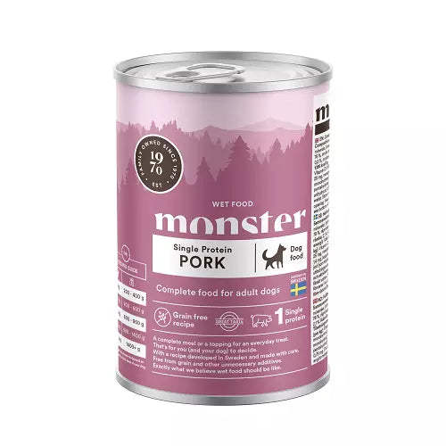 Monster Dog Adult Single Pork 400 g