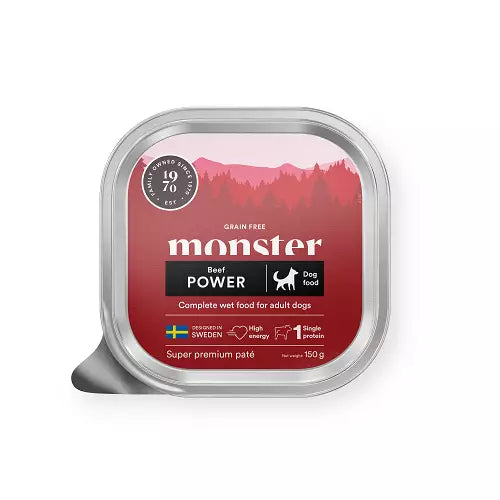 Monster Dog Power Paté, Beef