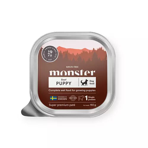 Monster Dog Puppy Beef Paté