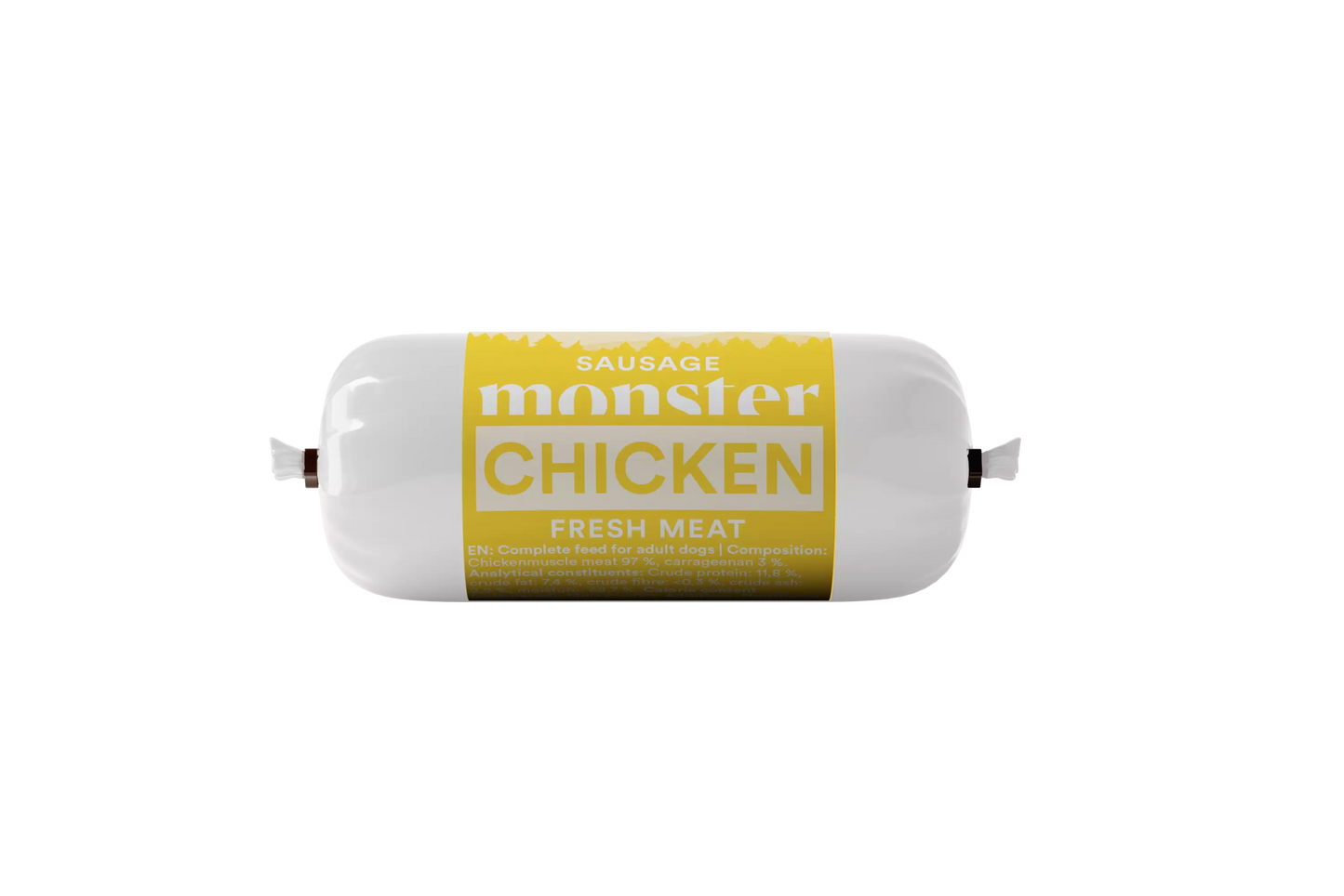 Monster treenimakkara Chicken, kana
