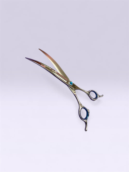 PetShop kaarevat trimmaussakset 8" PSF