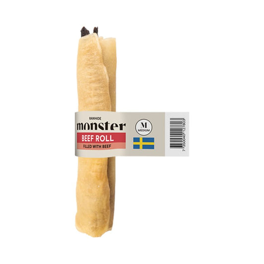 Puruluu Monster Rawhide Beef Roll filled Beef